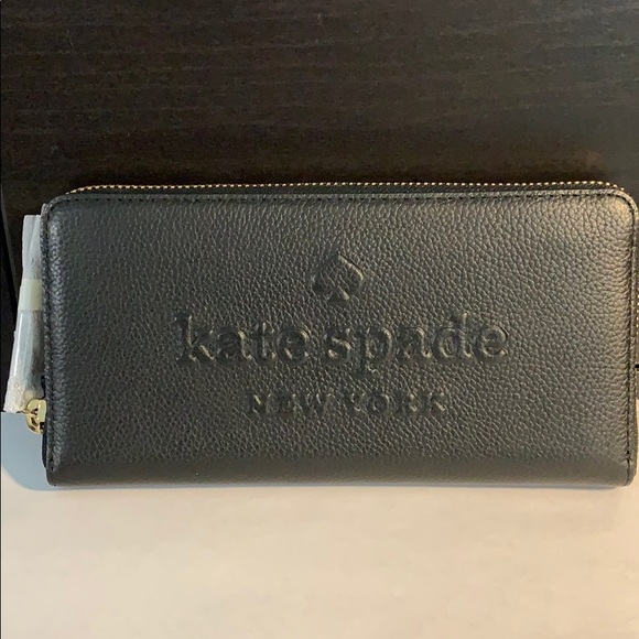 kate spade Handbags - Kate Spade Larchmont Avenue Logo Neda Wallet NEW